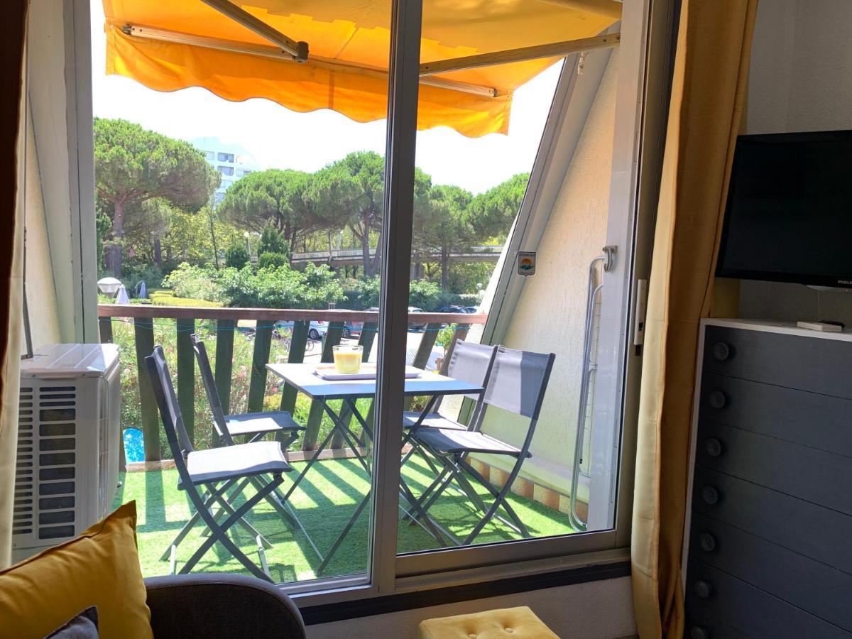 Super Appart ! Terrasse, Clim, Parking, 2Min Plage. Ла-Гранд-Мотт Екстер'єр фото
